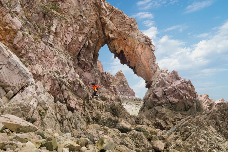 Elephant Rock dans la montagne Hwanggeumsan. Stock for you - Shutterstock.com