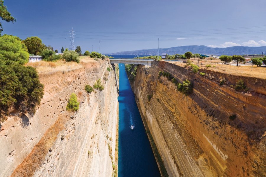 Canal de Corinthe. iStockphoto.com/TPopova