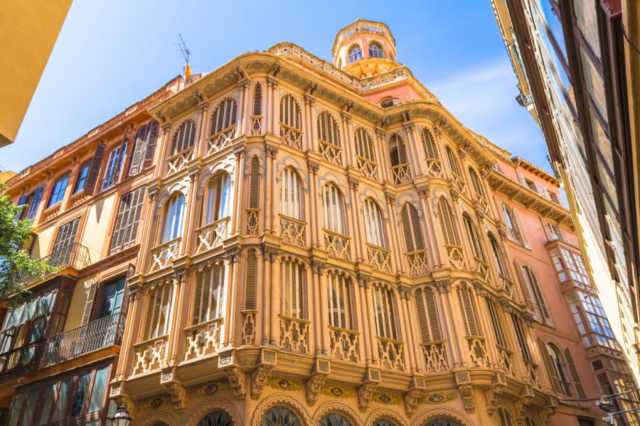 Façade du Can Corbella à Palma de Majorque. G.PAGOMENOS - Shutterstock.com