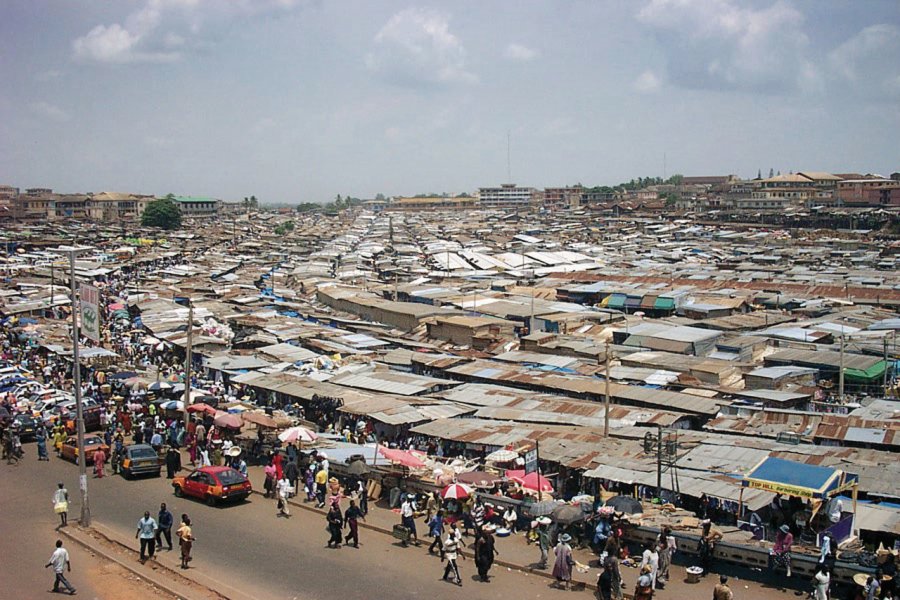 Marché de Kejetia. Ghana Tourist Board