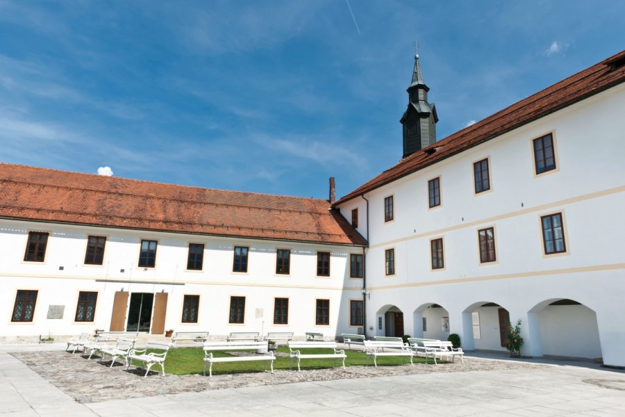 Le château de Škofja Loka. morozena - iStockphoto.com