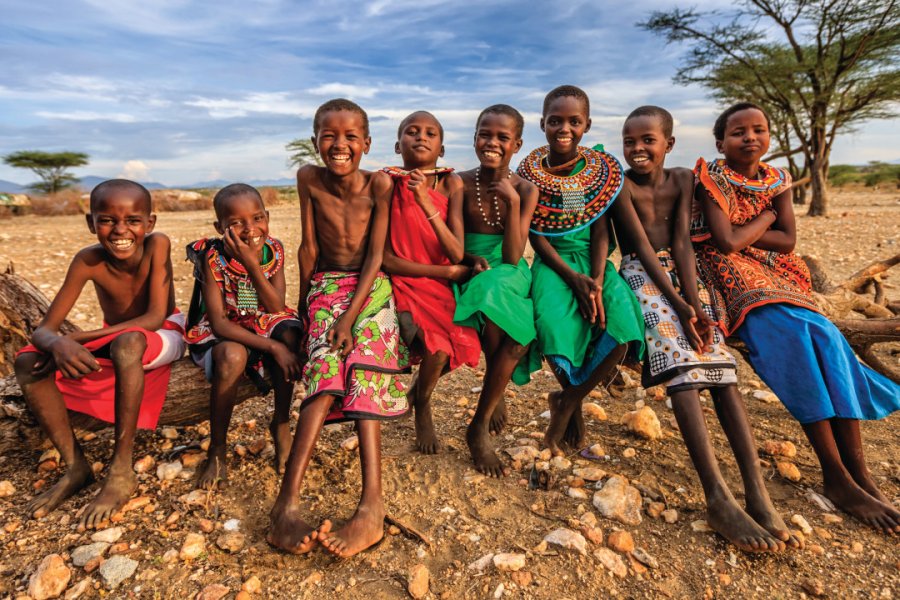 Enfants de l'ethnie Samburu. Bartosz Hadyniak