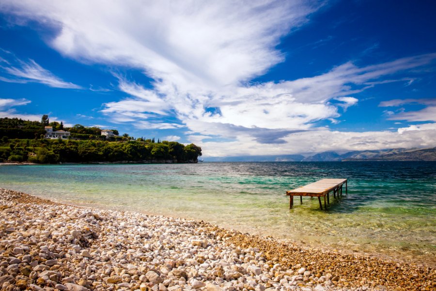 Plage d'Avlaki. Todoran Andrei - Shutterstock.com