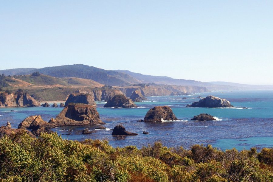 Panorama de Mendocino. Mpiotti - iStockphoto