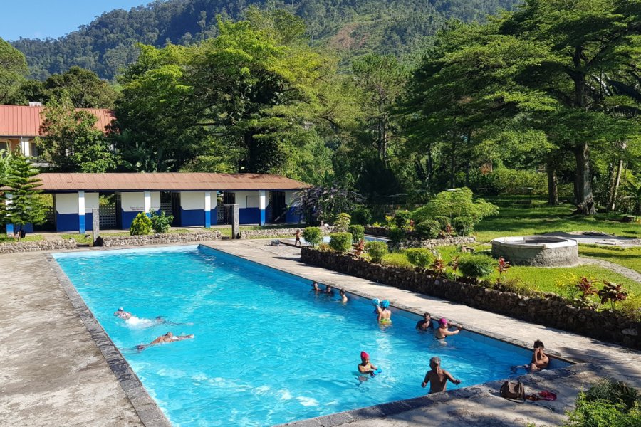 Piscine des thermes à Ranomafana. Laurent BOSCHERO