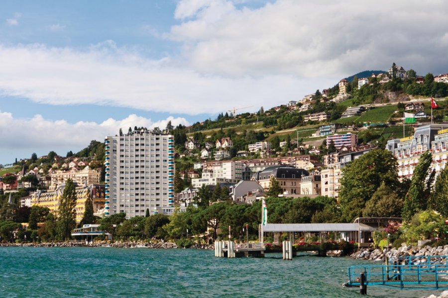 Les quais fleuris de Montreux. (© Philippe GUERSAN - Author's Image))