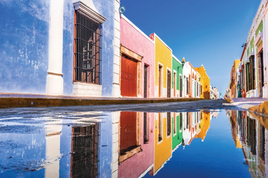 Rue historique de San Francisco Campeche. CaptureLight - iStockphoto.com