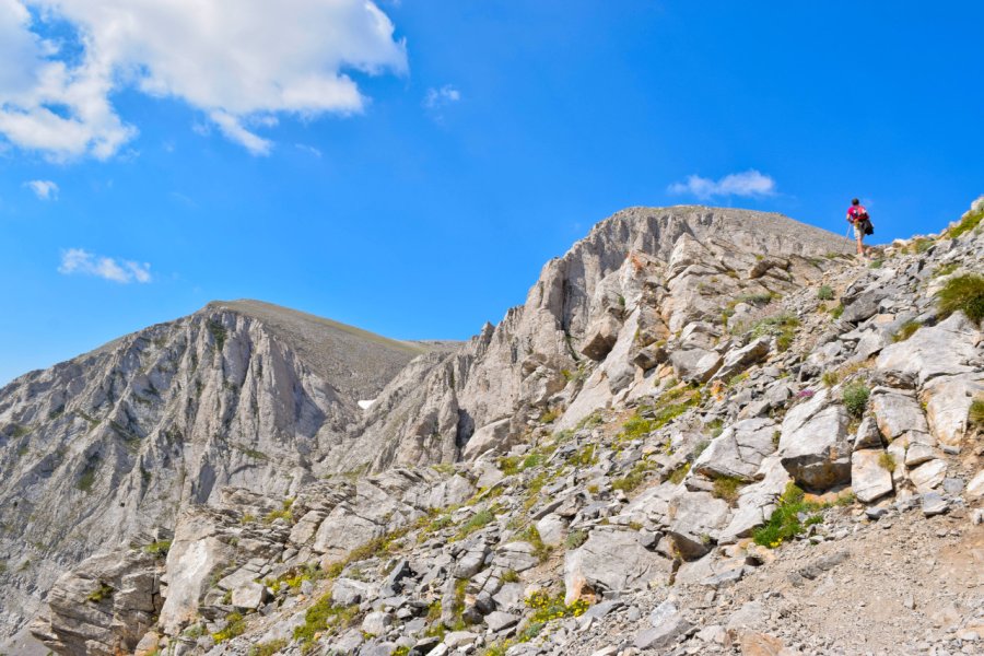 L'Olympe, point culminant de la Grèce à 2 918 m d'altitude. Jana_Janina - iStockphoto.com