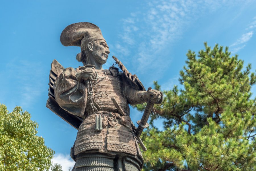Statue de Oda Nobunaga. shutterstock.com - mTaira