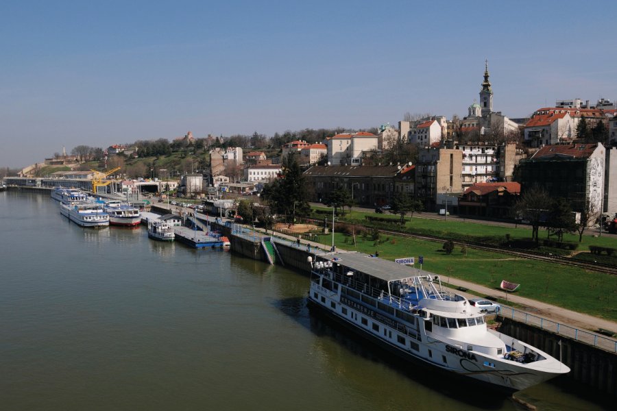 Rivière Sava et Kalemegdan. (© National Tourism Organisation of Serbia))