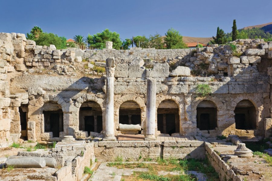 Ruines de l'ancienne Corinthe. iStockphoto.com/TPopova
