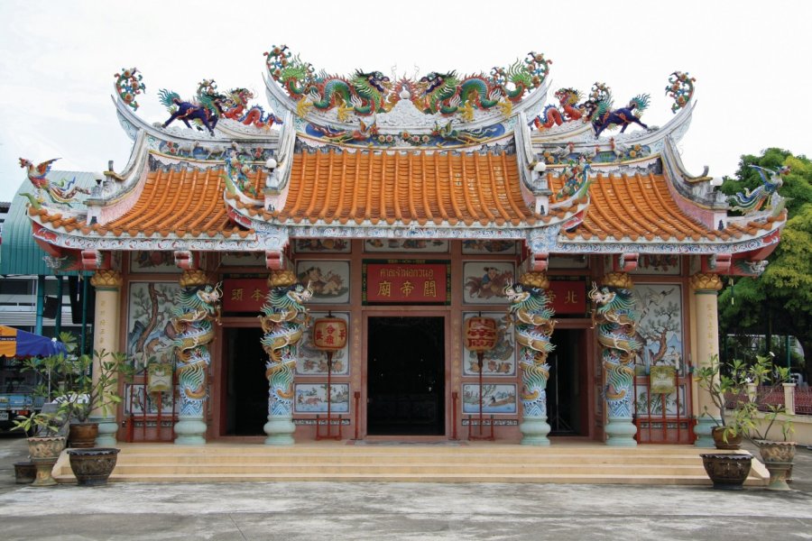 Temple taoïste de la communauté chinoise. Jérôme BOUCHAUD