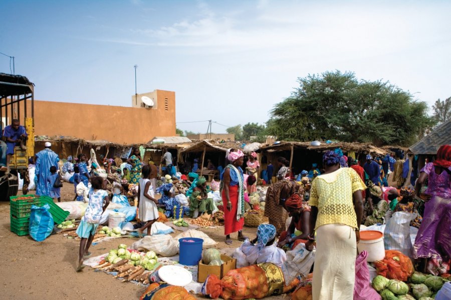 Marché de Keur Momar Sarr. Author's Image