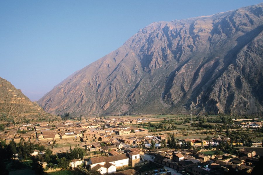 Vue générale d'Ollantaytambo. Author's Image