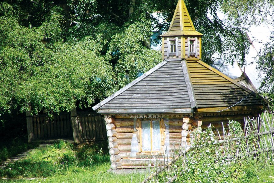 Maison traditionnelle en bois. Stéphan SZEREMETA