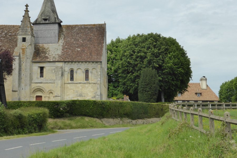 Eglise de Putot-en-Auge. F.Evain / NCPA