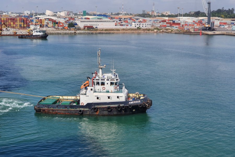 Le port de Cotonou. Druid007 - Shutterstock.com
