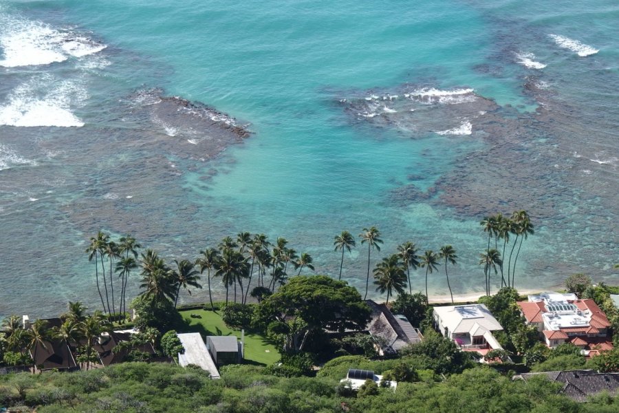 Vue depuis Diamond Head, Honululu. Maïlys ALBERTO