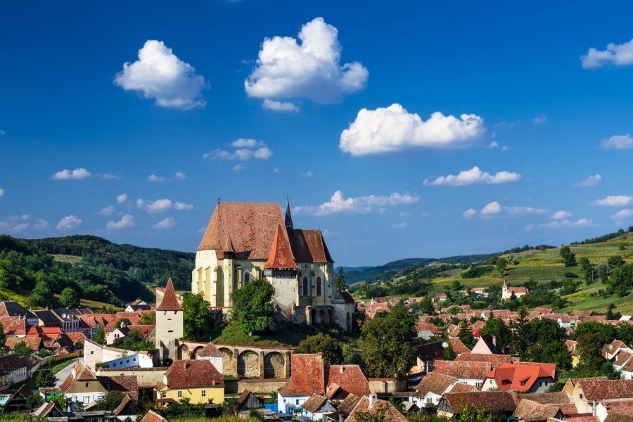 Le village de Biertan. Emi Cristea - Shutterstock.com