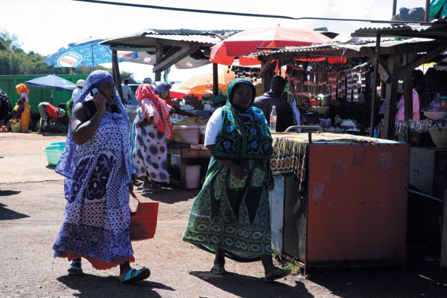 Marché de Mamoudzou. Stéphan SZEREMETA