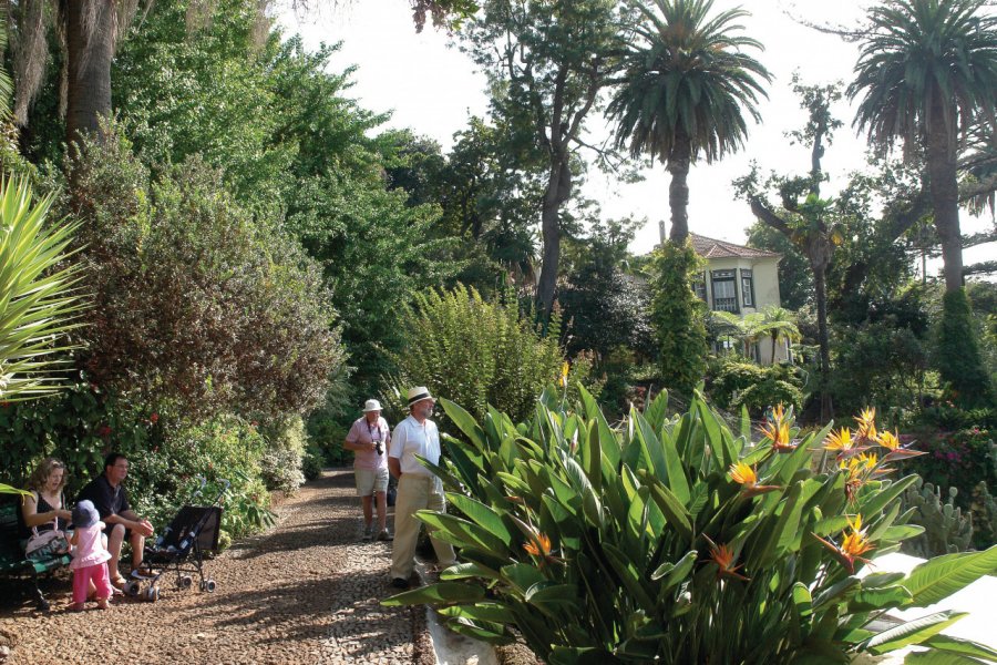 Jardin botanique, allées et promenades. Sébastien Cailleux