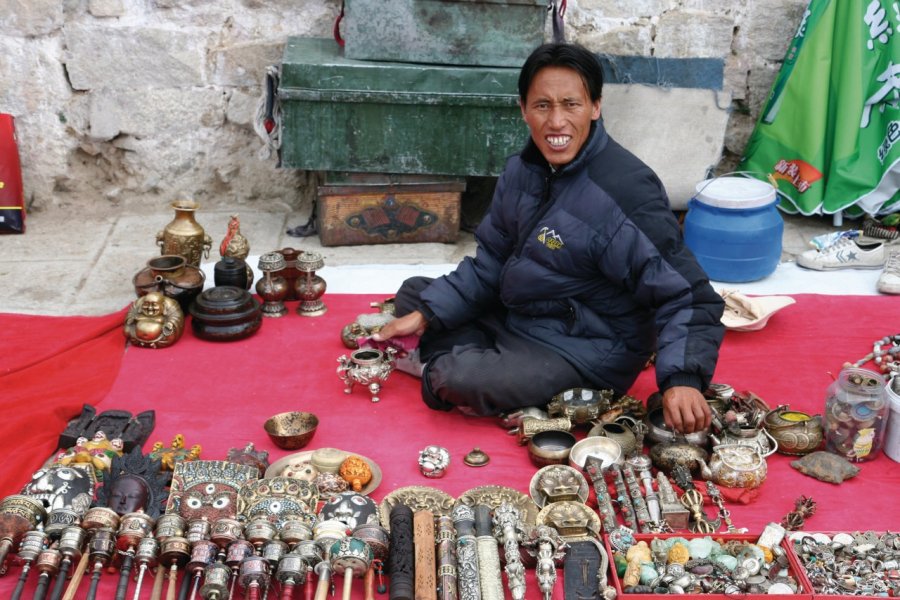 Vendeur de rue. Stéphan SZEREMETA