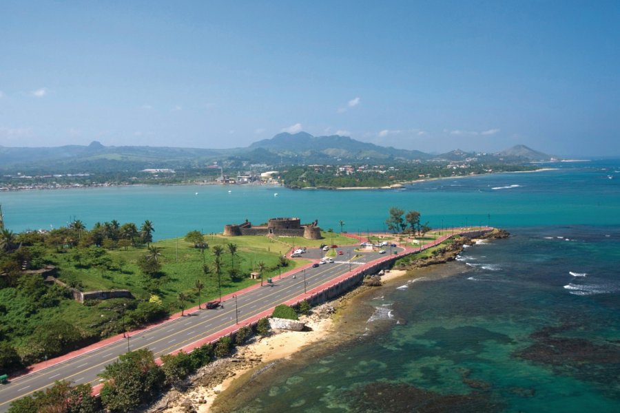 Fort San Felipe à l'extrémité du Malecón. Ministère du Tourisme de la République Dominicaine