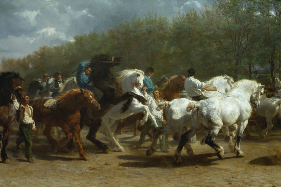 La Foire du Cheval, par Rosa Bonheur, 1852 à 1855. Everett Collection - Shutterstock.com