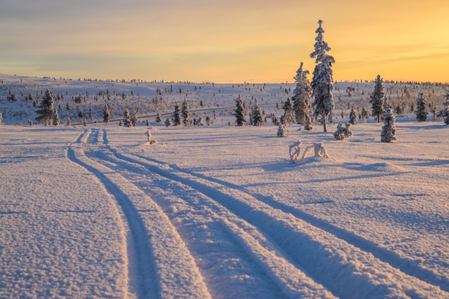 Paysage près d'Ivalo. Yauhen_D - Shutterstock.com