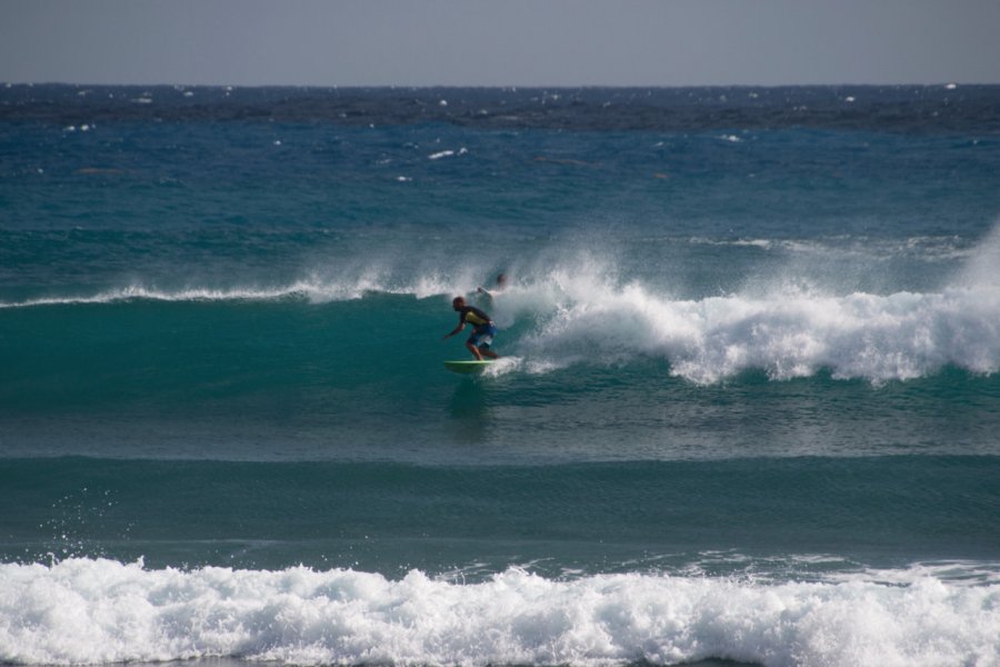 Toiny, un des spots de surf. Magali Couaillet