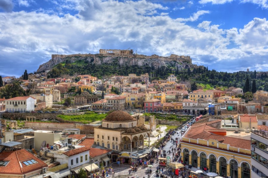 Vue sur Athènes. Anastasios71 - Fotolia