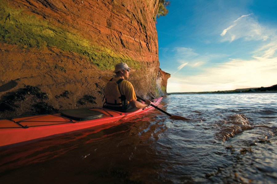 Kayak à Saint Martin. Tourisme Nouveau-Brunswick