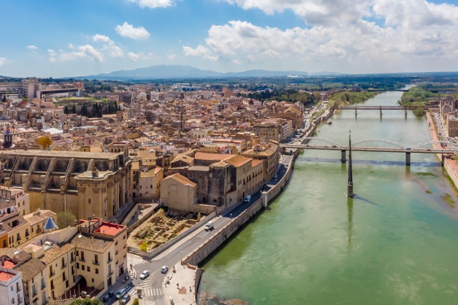 L'Ebre à Tortosa, comarque de Baix Ebre. Alexey Fedorenko - stock.adobe.com