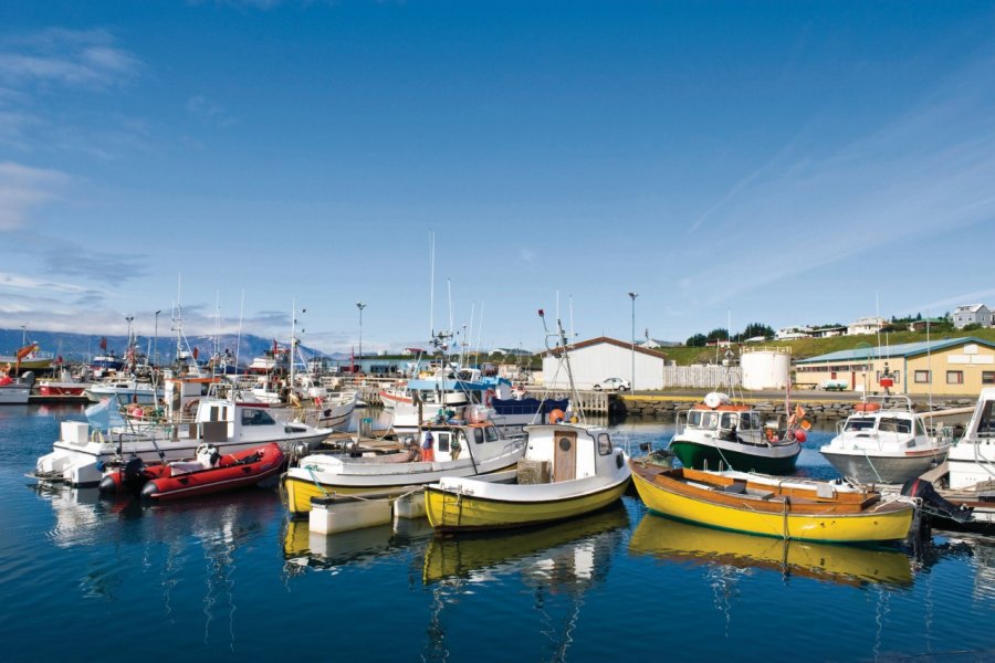 Port arctique d'Húsavík. 36clicks - iStockphoto.com