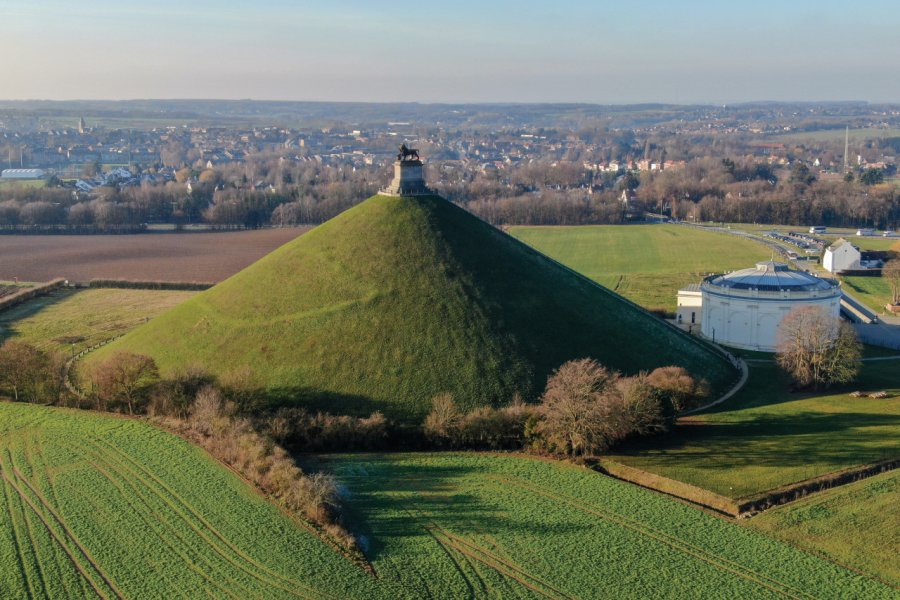 La butte du lion, Waterloo. Thomas De Wever - iStockphoto.com