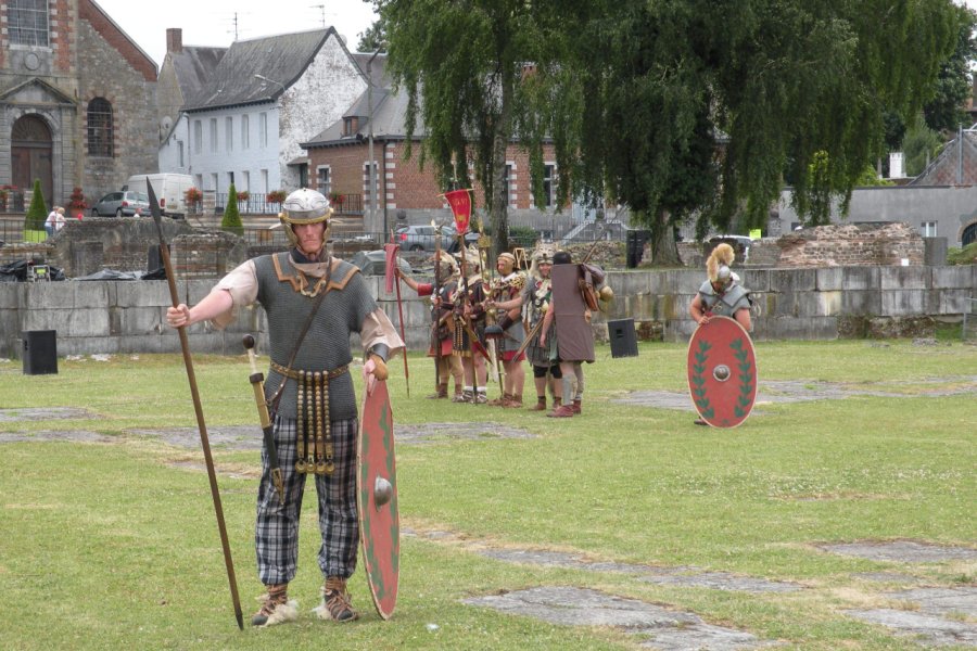 Les fêtes gallo-romaines à Bavay. Mairie de Bavay