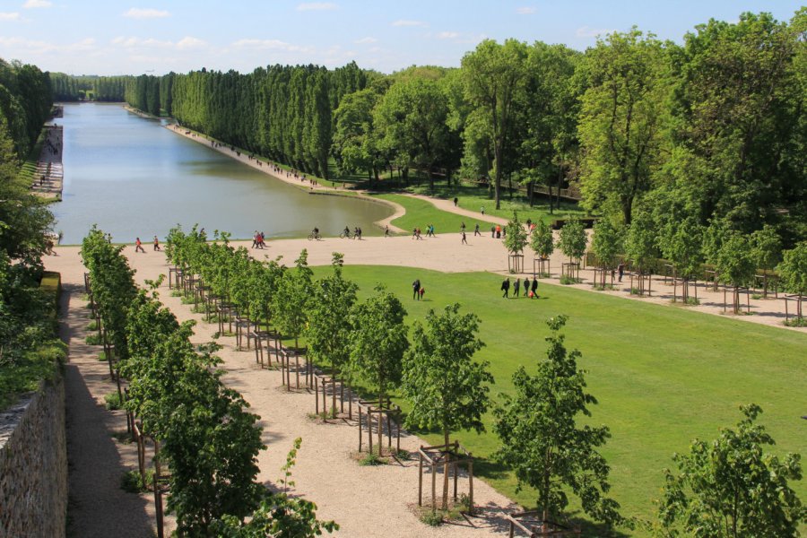 Le Grand canal dans le parc de Sceaux. nocidar - stock.adobe.com