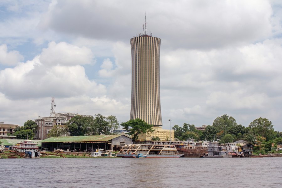 La Tour Nabemba à Brazzaville. Florence Danner