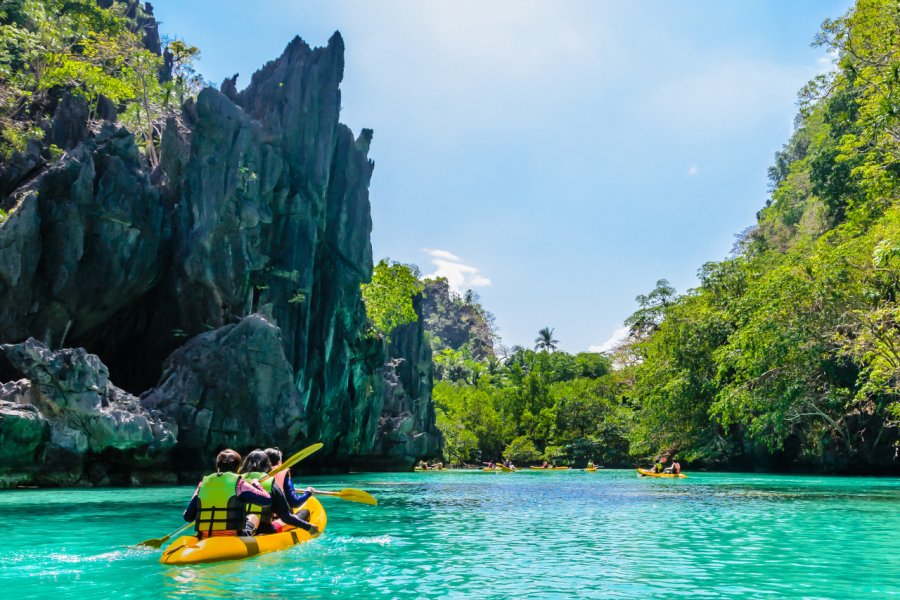 Sortie en kayak, El Nido. Tetyana Dotsenko - Shutterstock.com