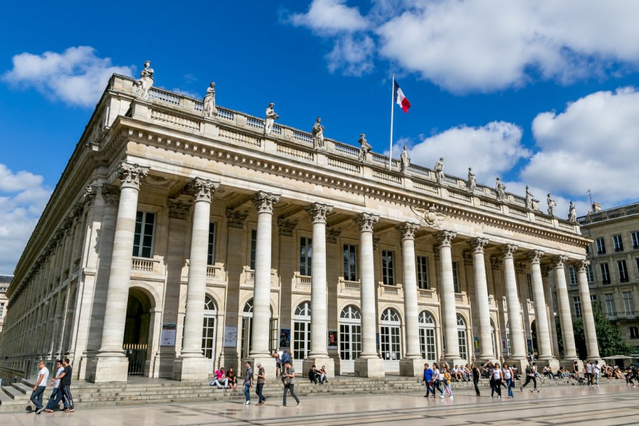 Le grand Théâtre de Bordeaux. maziarz - Shutterstock.com