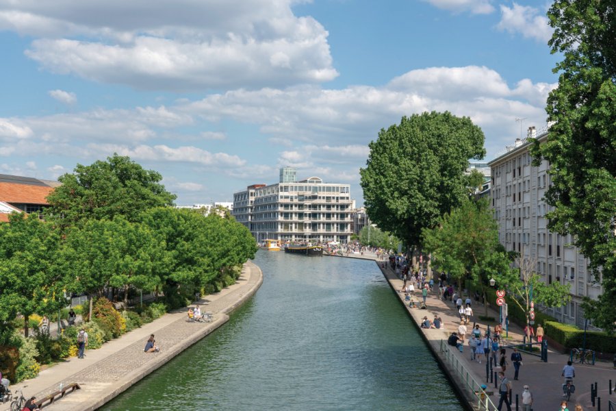 Canal de l'Ourcq, Pantin. Philippe Guersan