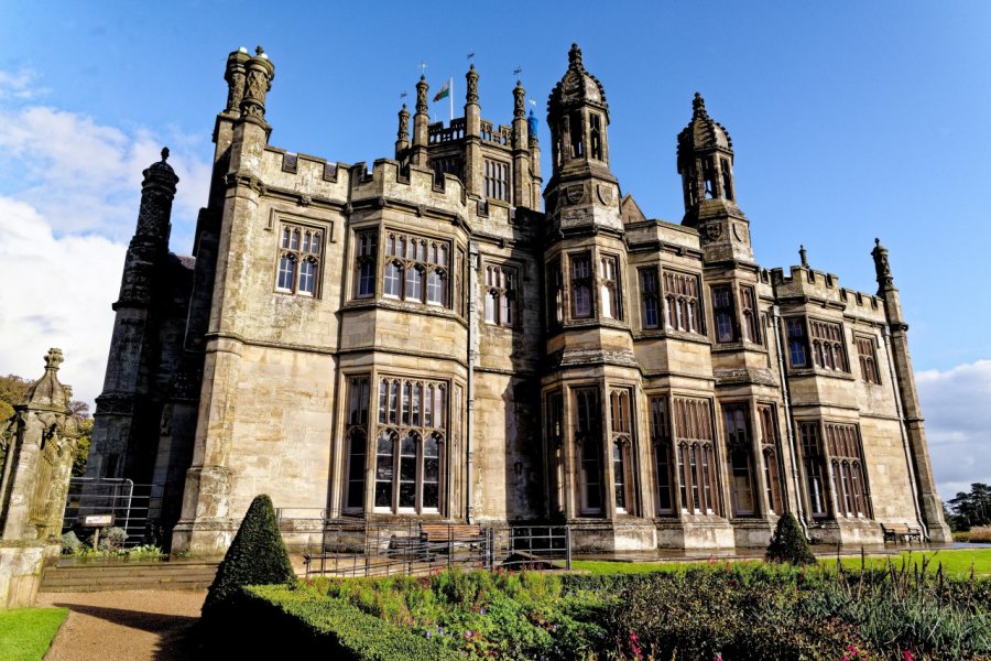 Margam Castle. Ion Mes - Shutterstock.com