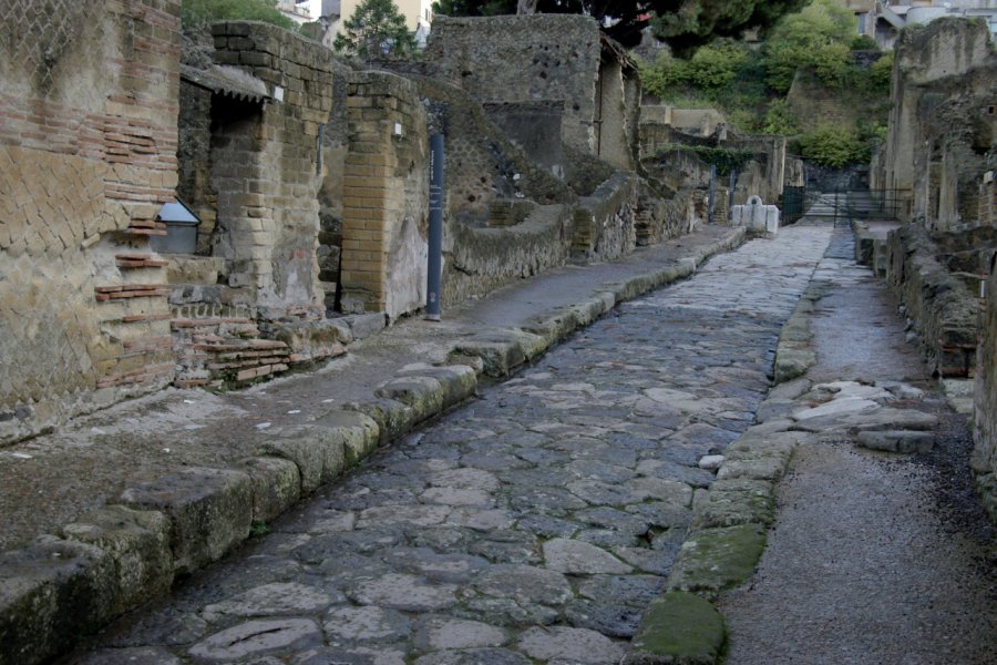 Sité archéologique d'Herculanum. Stéphan SZEREMETA
