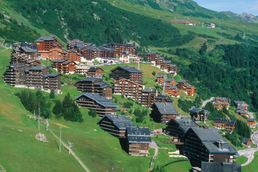 Station de Méribel. Gui00878 - iStockphoto