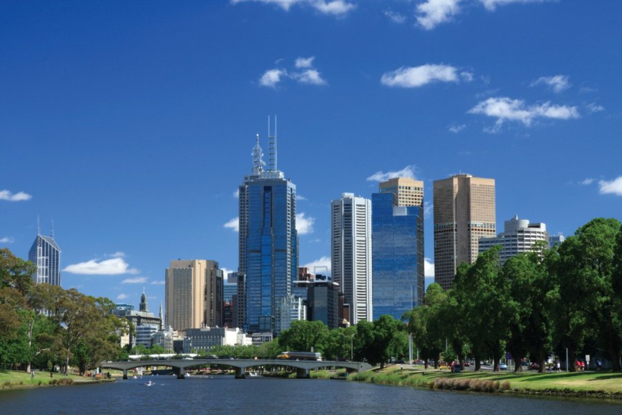 Melbourne. Neoellis - iStockphoto