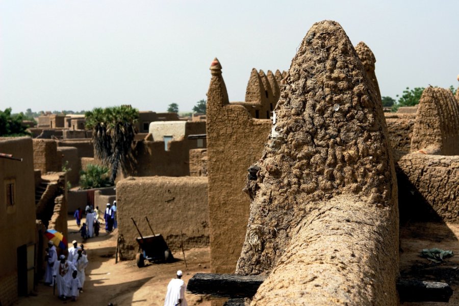 Vue de Djenné depuis le toit d'une maison Sébastien CAILLEUX