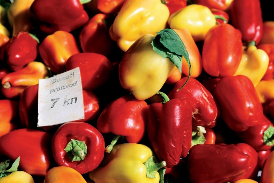 Légumes sur le marché de Trogir. Author's Image
