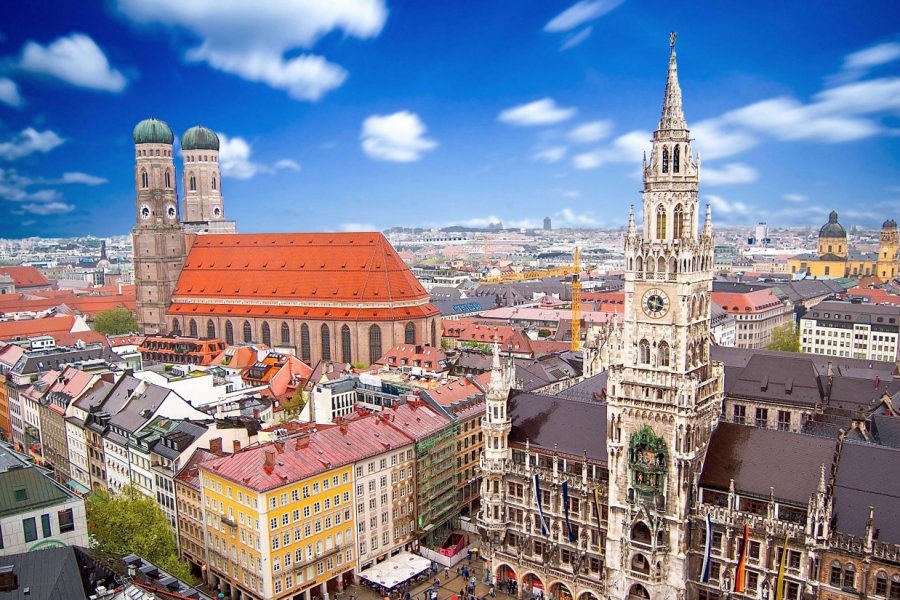 Vue sur la ville de Munich. Alexi TAUZIN - Fotolia