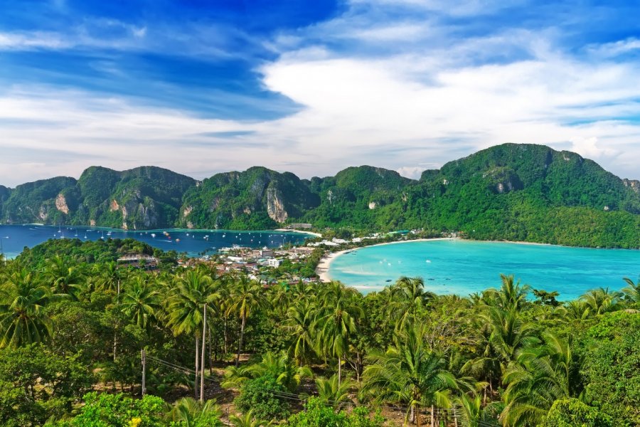 Ile de Koh Phi Phi, dans la province de Krabi. preto_perola - Fotolia