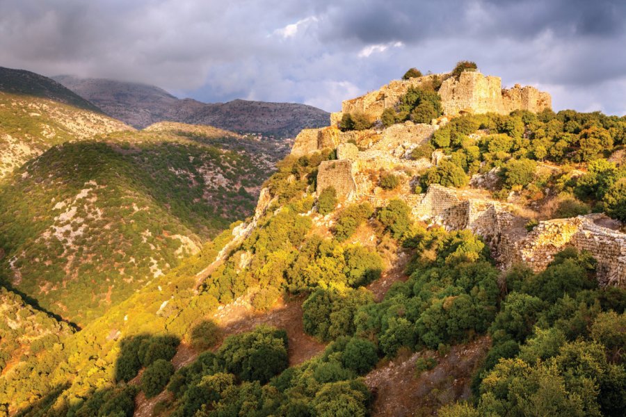 Ruines de la forteresse médiévale de Nimrod. Alexeys - iStockphoto